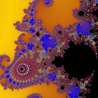 Mandelbrot Seahorse Upside Down